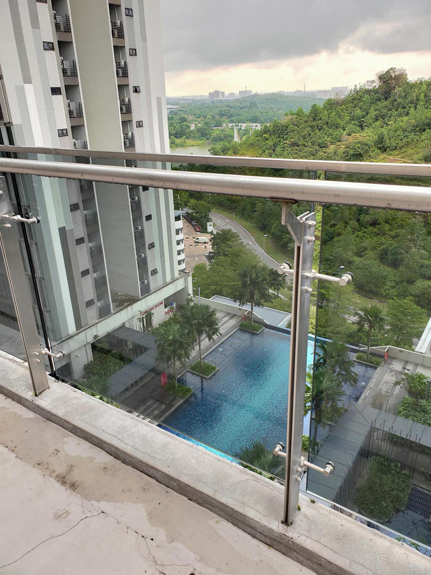 D Bunga مسلم Homestay Pool View Legoland Nusajaya Nusajaya  Exteriér fotografie